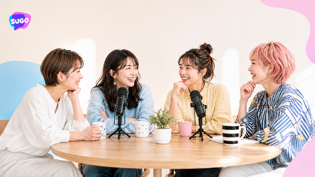 SUGO、投稿キャンペーン「#SUGOピックアップ」を開始――4名のライバーが語る、SUGOで生まれた“つながり”と成長