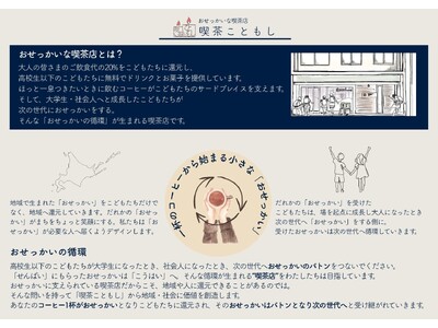 こどもたちにおせっかいができる喫茶店「喫茶こともし」の持続可能な経営を目指して「合同会社RaShiSa」...