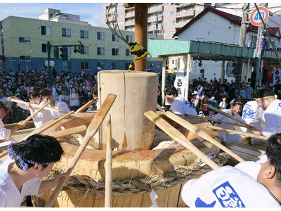 [第43回いわみざわ百餅祭り］健康長寿を祈願し、秋の実りを食べて楽しむ！人気のお汁粉無料配布も！9月13日(土)、14日(日)開催