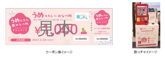 うめルカムtoみなべ町　みなべ町へちょこっと寄り道キャンペーン開催決定