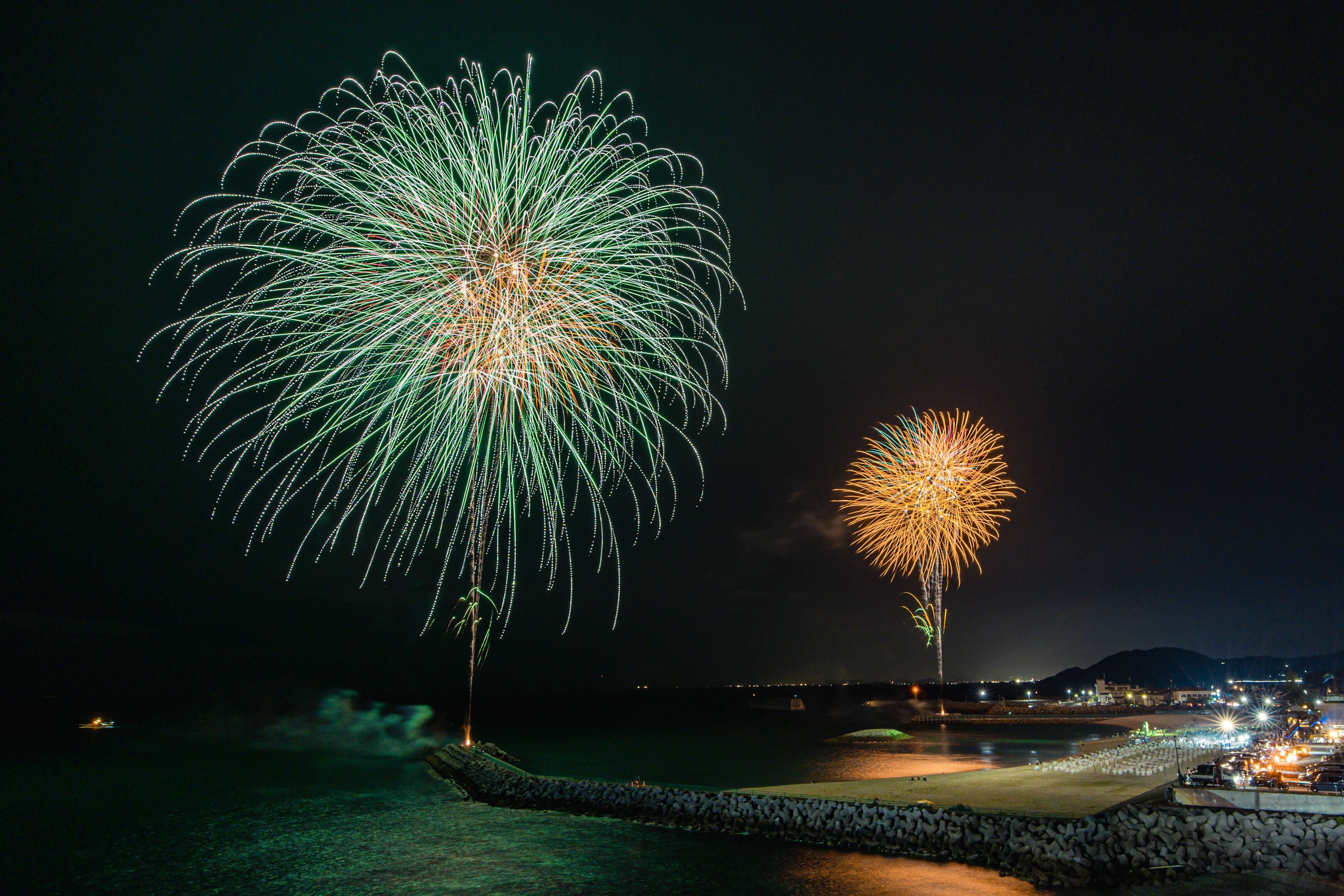 【愛媛で今夏ラストを飾る花火大会】市民でつくる「双海の花火大会」、今年も開催！2年目の今年は過去最大の打ち上げ発数を記録！