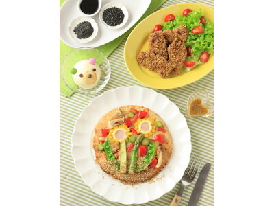 【カタギ食品イベントレポート】ごまで食育！地元大阪で「ごまたっぷり♪春の手作りピザランチ」料理教室を開催いたしました！