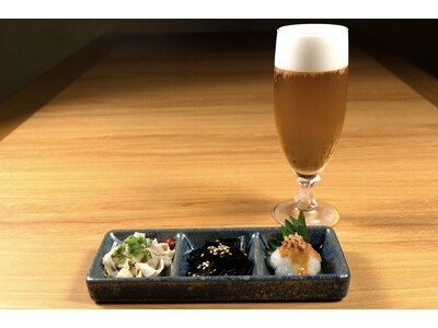 新メニューが登場！福岡の味を凝縮した小皿盛り合わせ『三福三彩』と『ミニサラダ』を7月16日(木)より提供開始