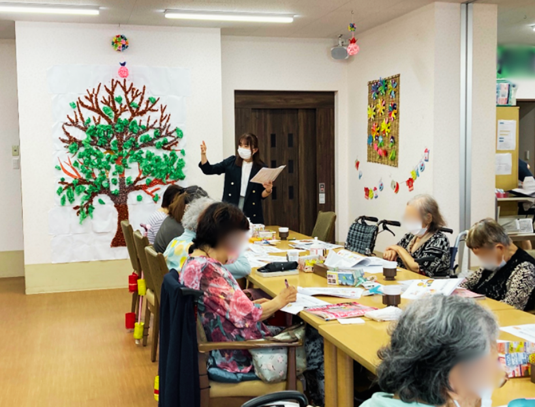 高齢者の健康を食から支える！東京都江戸川区のデイサービスで“バランスのよい食事”セミナーを開催