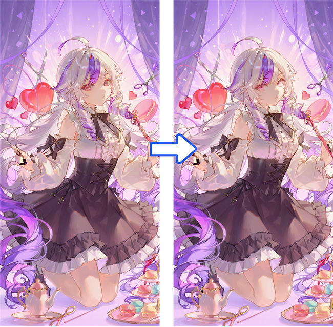 【アプデ】「画像補正」機能を新たに追加！