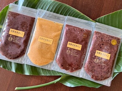 砂糖不使用、“生きた発酵”の自然な甘み。新素材【発酵未来あんこ-辻村式】140g入り・4種類を提供。ギフトシーズンに贈りたい！！新しい発酵の甘み。