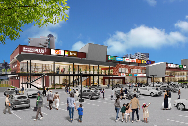 今年20年を迎える神戸市灘区の商業施設「サザンモールセカンドストリート」がイメージを一新して11月28日(金)「サザンモール六甲PLUS＋」として生まれ変わります