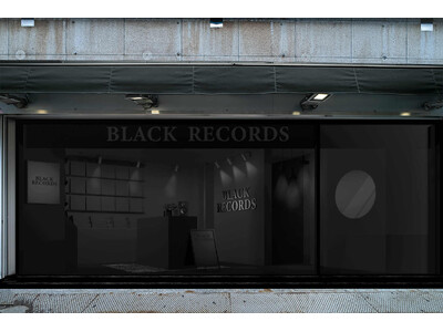 世界初、カバーアートが一切存在しない黒塗りのレコードショップ「BLACK RECORDS」が渋谷に9月16日（火）より1週間限定オープン