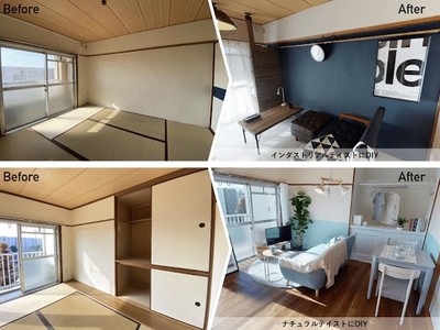 “原状回復の必要なし”(*)DIY型賃貸住宅「シンプルDIYプラス」で「らしく、かしこく、暮らす。」プロジェクト始動。【JKK東京×DIY FACTORY】