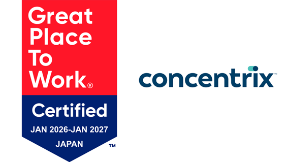 コンセントリクス、国内において3年連続で「働きがいのある会社」に認定