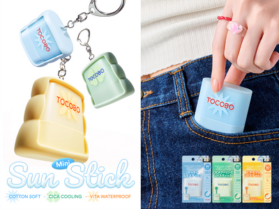 韓国コスメブランド【TOCOBO(トコボ)】の大人気サンスティックがミニになって登場！