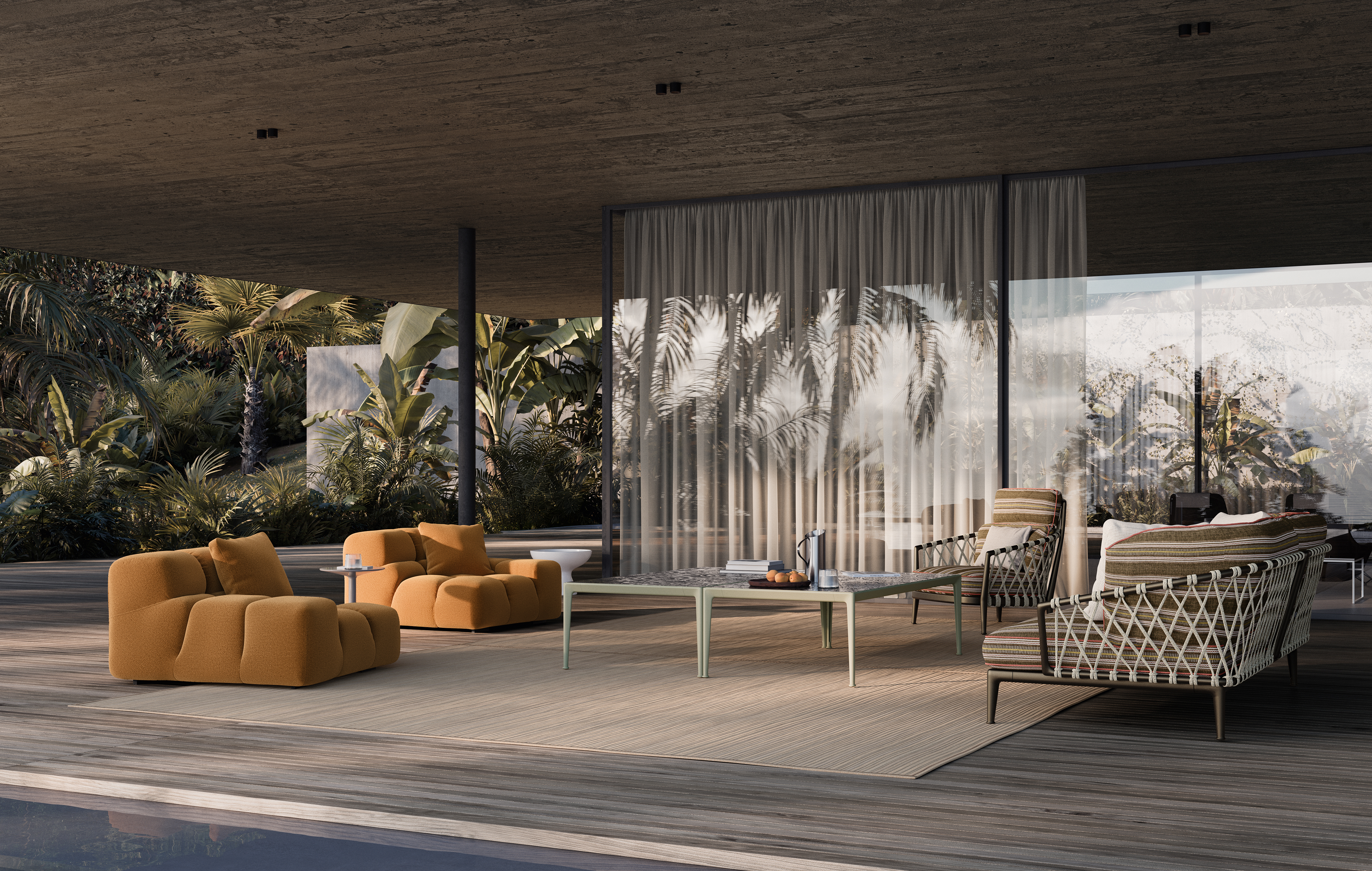 【B&B Italia】New Outdoor Collection