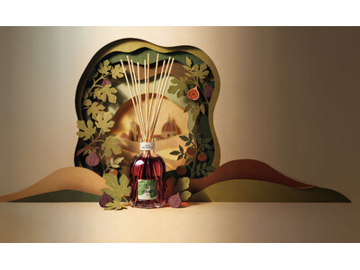 VRANJES FIRENZE〈ヴラニエス フィレンツェ〉新たなホームフレグランス「フィーコ アロマティコ」が4月15日に登場― 「フロレンシア」コレクションの第一章