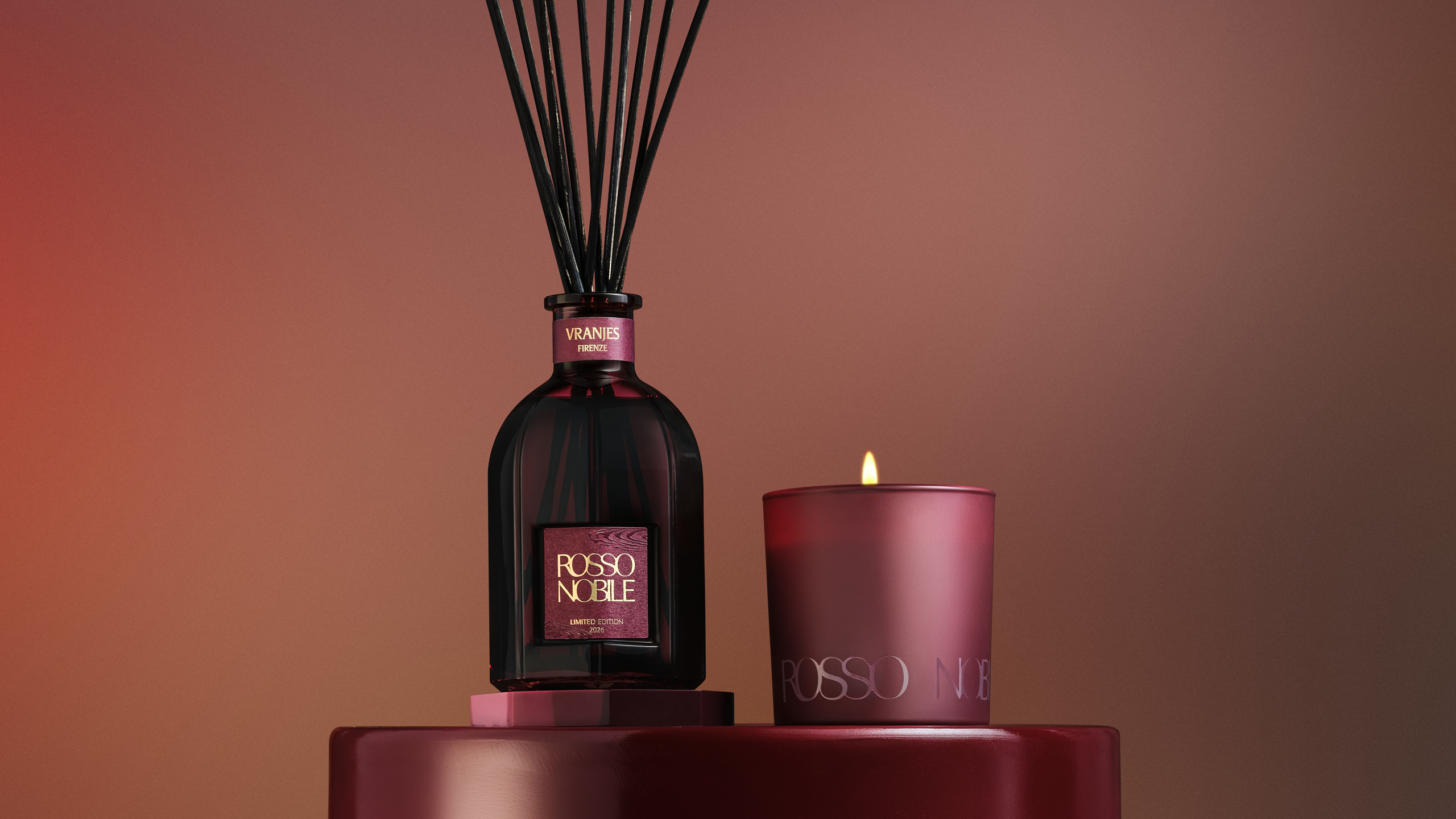 VRANJES FIRENZE〈ヴラニエスフィレンツェ〉のアイコニックな香りROSSO NOBILEより「Rosso Nobile Limited Edition2026」を9月17日（木）発売