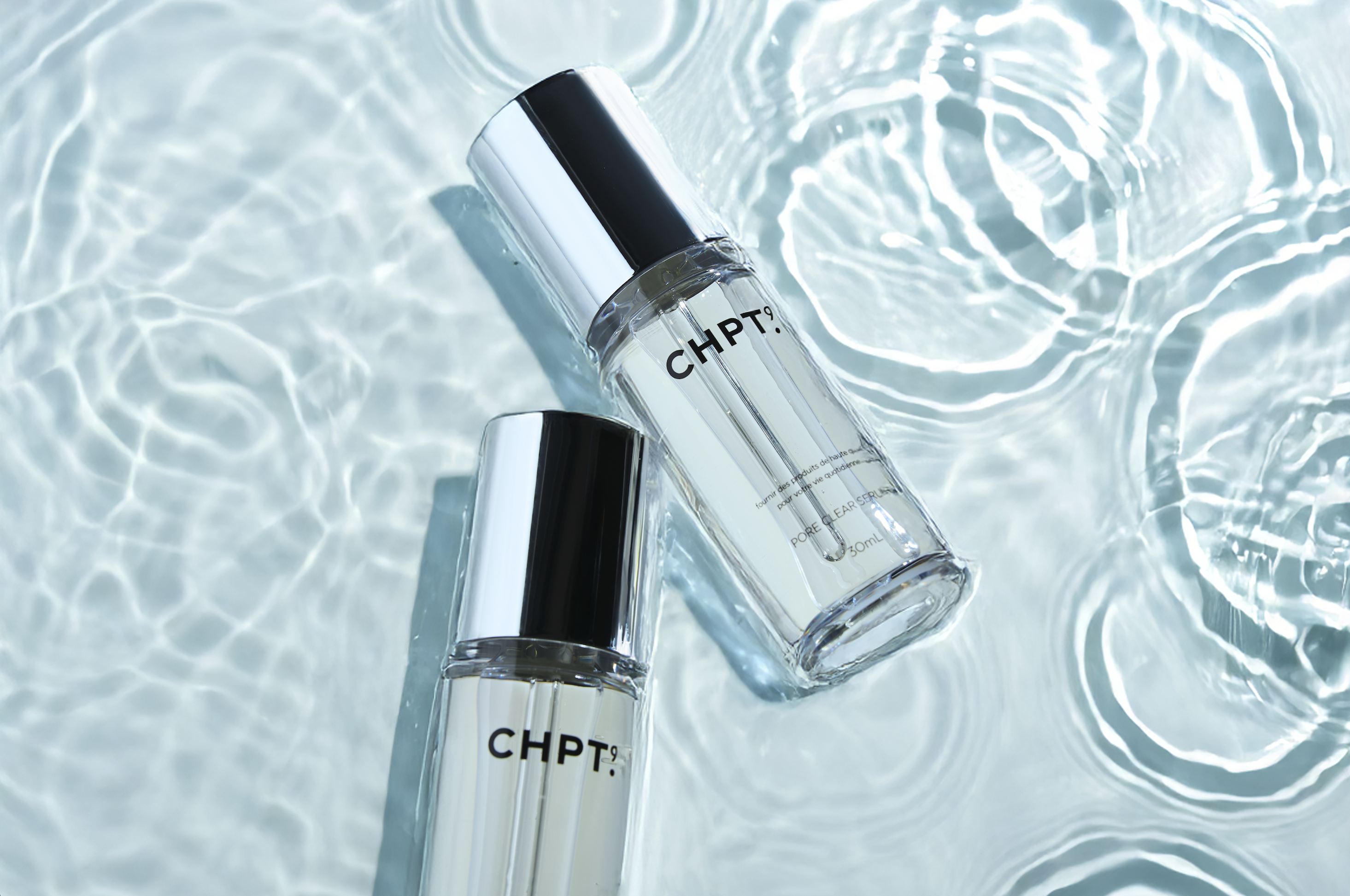 【新登場】━━ 角栓も黒ずみ*¹も、根本から崩壊*² ━━ CHPT.⁹（チャプトナイン）から『ポアクリアセラム』が新発売！