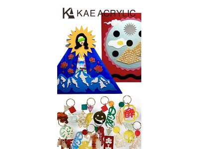 acrylic artist KAE《気分が上がるアクリルアートの世界》