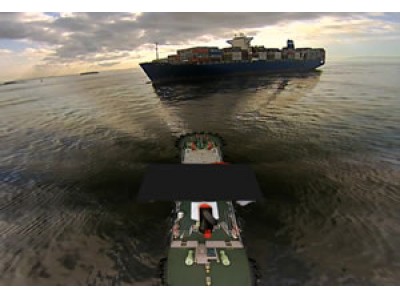 OKI、商船三井とタグボートに俯瞰映像モニタリングシステム「フライングビュー(R)」活用の共同検討を開始