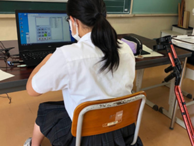 OKI、広島県の特別支援学校で初の遠隔職場実習を実施