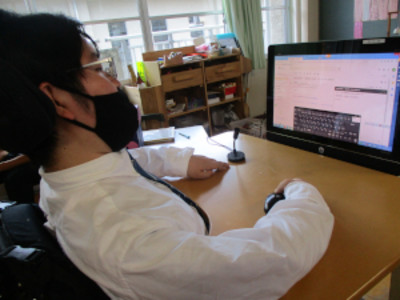 OKI、京都府の支援学校で初の遠隔職場実習を実施