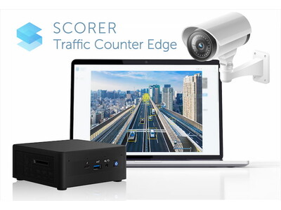 AIカメラソリューションを活用した"交通量・通行量調査"「SCORER Traffic Counter Edge」をアップデートし、検知精度向上＆新機能を搭載！