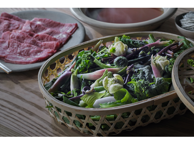 今しか味わえない、芽吹きのにがみ。和久傳、春の門出に寄り添う旬の三品を期間限定発売