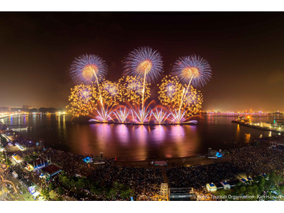 韓国・浦項の夜空を彩る「国際花火ショー」へ！11月20日出発限定・3泊4日鑑賞ツアーを販売