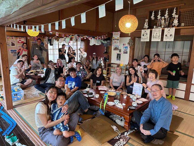 デンマーク発祥「フォルケホイスコーレ」留学生9名が陸前高田市・広田町に2カ月滞在。住民14名と3カ国のお菓子で国際交流