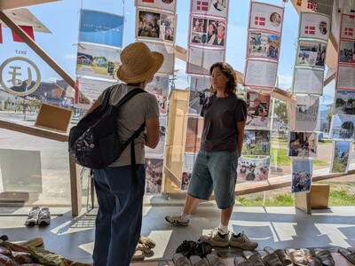 デンマークからの留学生9人、陸前高田に滞在した2ヶ月の様子を写真展で伝える