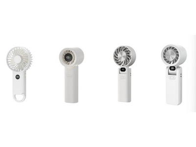 業界初! 超安全準固体バッテリー搭載！安心とパワーを極めた「次世代ハンディファン」が登場！