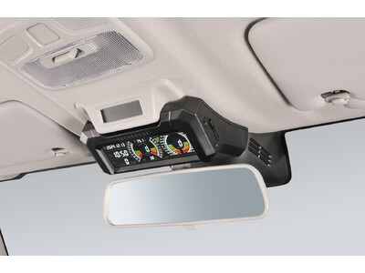 ジムニー専用設計でミラー上部にフィット。高性能デジタルランドメーター発売
