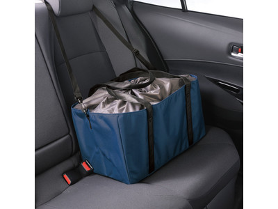 車内に安定する保冷機能付きエコバッグで、家族とのアウトドアや日常のお買い物をより快適に