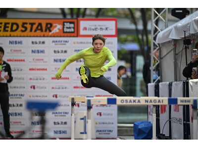 うめきた広場で400人が全力ダッシュ！SPEED STAR 30m Dash Challenge 大阪大会1日目｜朝原宣治氏プロデュース「かけっこ教室」開催、個人戦では4秒28の好タイム記録