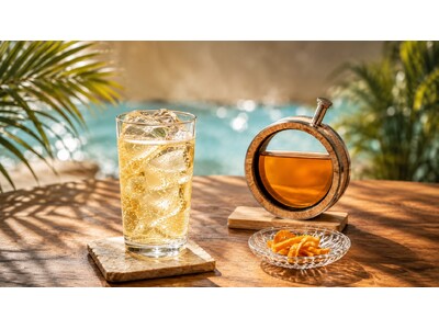 猛暑の夏、ハイボールを自分で育てる。熟成の変化を愉しむミニ透明熟成樽「Visible Aging Barrel」
