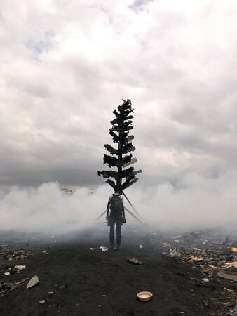 プレスリリース「「ガーナと日本をつなぐ」──大工アーティストの伝統木工と現代アートが融合。福井・金津創作の森美術館で“平和の塔”を制作。」のイメージ画像