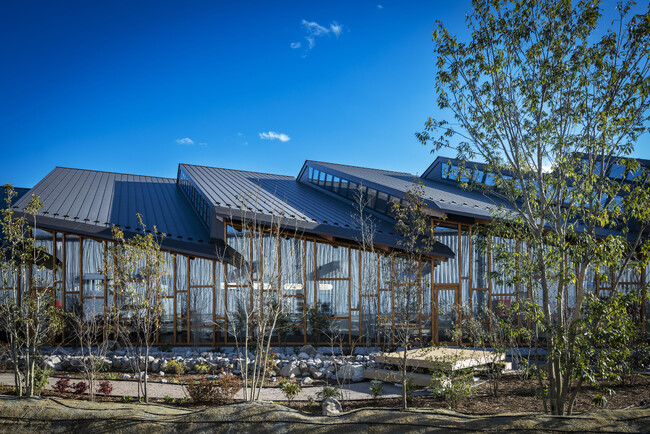 群馬発の飲料メーカー・ハルナビバレッジの『森の中に佇む小屋』をイメージした新拠点が、「2025年度グッドデザイン賞」を受賞