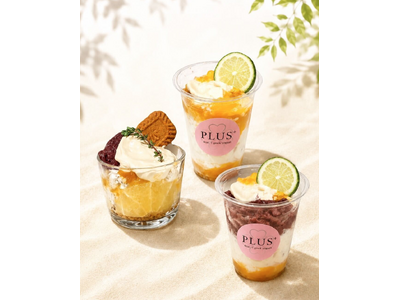 アサイー＆グリークヨーグルト専門カフェ「PLUS」、暑い季節にぴったりの夏限定ボウル＆シェイクの全3種を新発売！