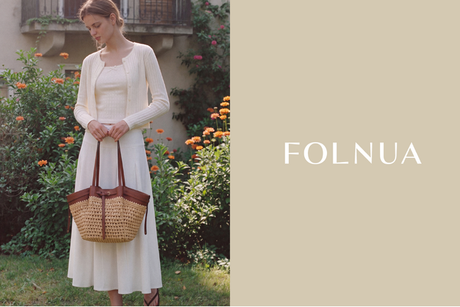 【FOLNUA】韓国発「FOLNUA(フォルニュア)」が大丸東京店にてポップアップストアを開催