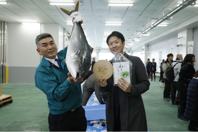 1本400万円を記録したこともある天然能登寒ぶり「煌」が今年も認定開始。最高価格を決める初セリ「鰤-1グランプリ」を12月1日に開催