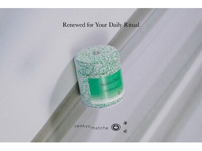 抹茶を点てる時間を日常に。Zenkyu Matcha（禅休抹茶）が製品ラインアップを全面リニューアル。石臼から着想を得た新パッケージで2026年8月12日世界同時発売