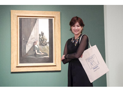 今日から開幕！「東京都美術館開館100周年記念　アンドリュー・ワイエス展」俳優・吉瀬美智子さんが来場！「...