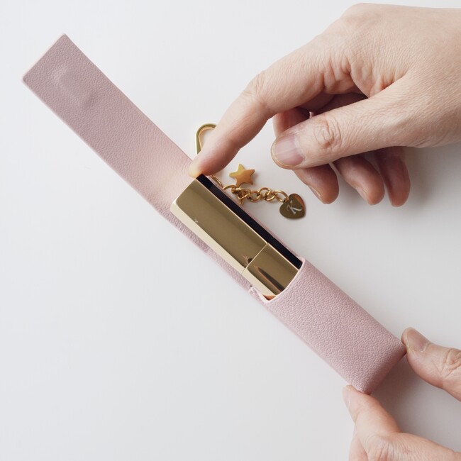 【全20色×刻印無料】“いつものリップ”を少し特別に。新商品「レザーリップケース」を発表