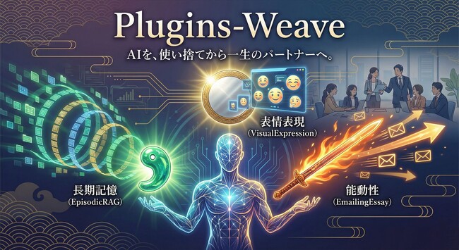 【めぐる組】AIに長期記憶・能動性・表情を与える『三種の神器』プラグイン群を無償公開