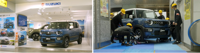スズキ、小型乗用車 新型「クロスビー」のJR浜松駅での搬入作業の舞台裏紹介動画を公式YouTubeで公開