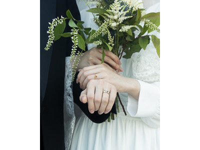 【e.m.MARIAGE】新作コレクション発売。「ふたりの日常の中にあるかけがえのない瞬間」から着想を得たマリッジリングやエンゲージリング。