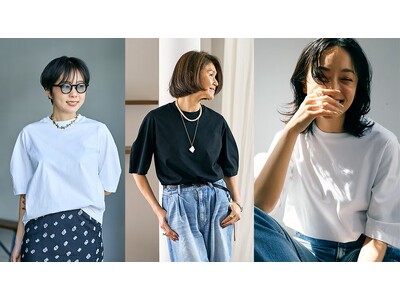 【ミモレストア先行販売】２年連続完売の大人気モデル！「ロエフ」のクレセントスリーブTシャツが今年も登場