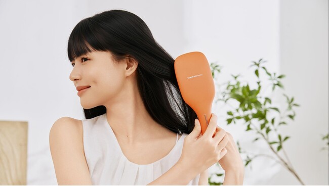 “いつでも3分、梳かすだけ”がそのまま『おうちエステ』に。