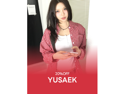 春が染まる方法、「YUSAEK」がamood限定でお届けする春の温度