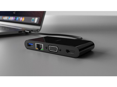 Belkin】 「USB-C マルチメディア変換アダプタ」10月30日(金)より発売