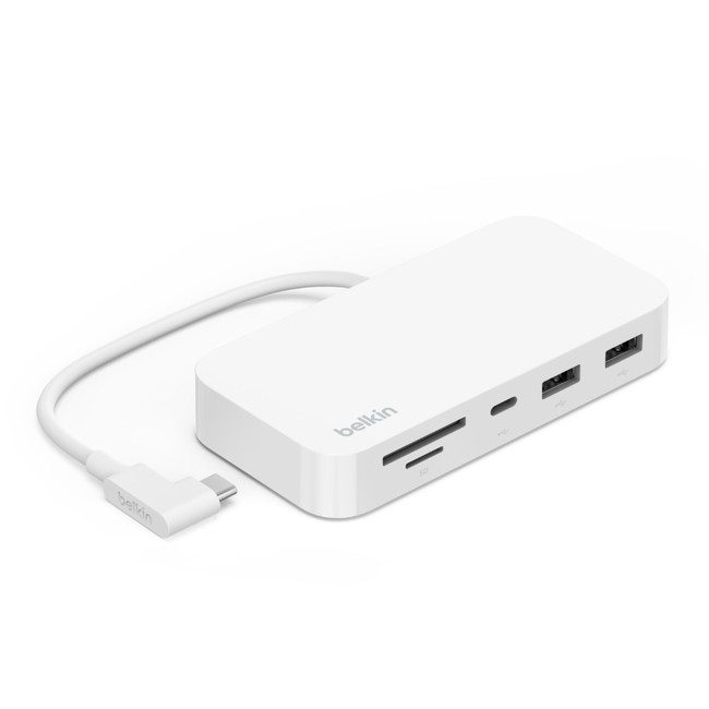 yBelkinzM1`bvڂ̐V^iMacɍœKI6|[gځuBelkin CONNECT USB-C(R) 6-in-1 MULTIPORT HUB WITH MOUNTv726i΁j