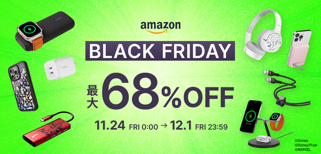 yBelkinzfBYj[n100NR{iAGood DesigniPhone15ΉMagSafeiȂAmazon ubNtCf[172iő68%It